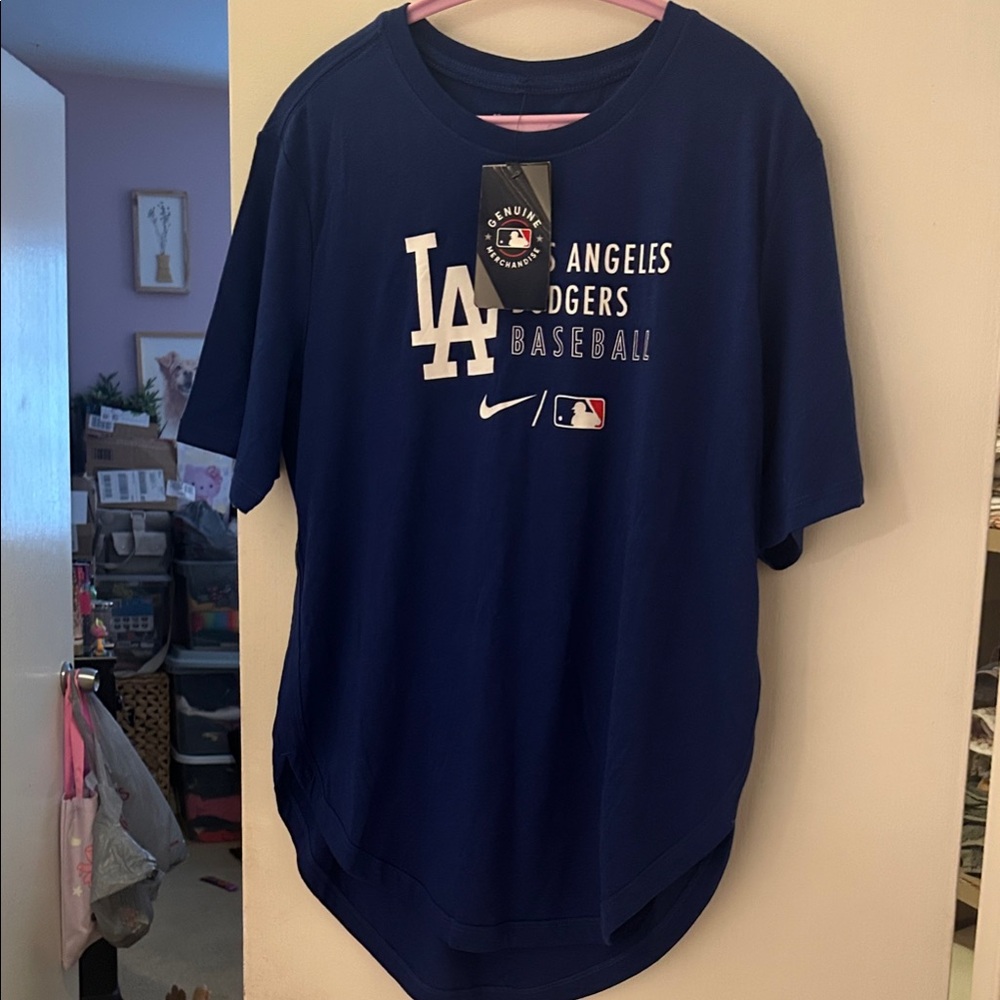 Nike Blue Los Angeles Dodgers Tee